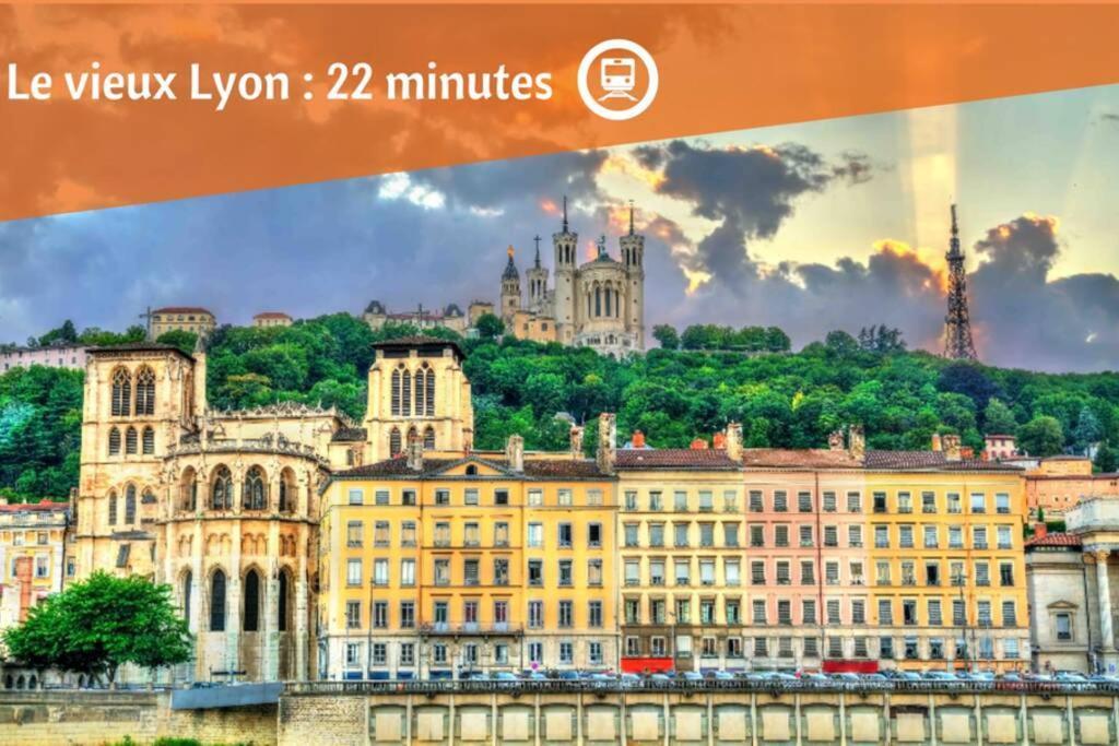 Lyon Premium - Happy 70'S Apartment Вильорбан Екстериор снимка